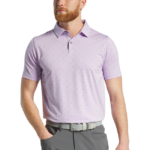FJ Athletic Fit Paisley Lisle Polo #30478