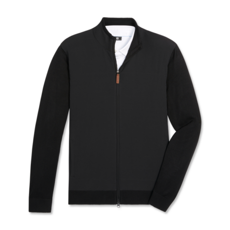 Hybrid Full-Zip Sweater