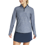FootJoy Womens Space Dye 1/4 Zip Pullover