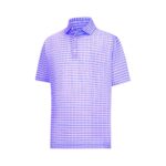 FJ Heather Stripe Lisle Polo #38755