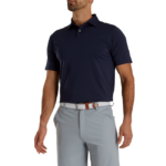 Athletic Fit Solid Lisle Polo