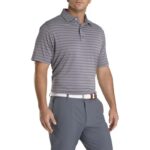 FJ Nailhead Jacquard Stripe POLO